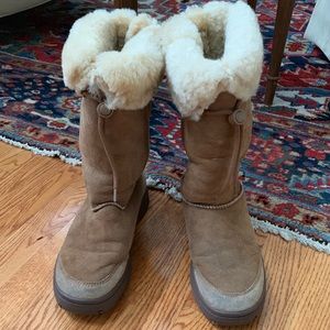 UGG ultimate tall brown suede boots